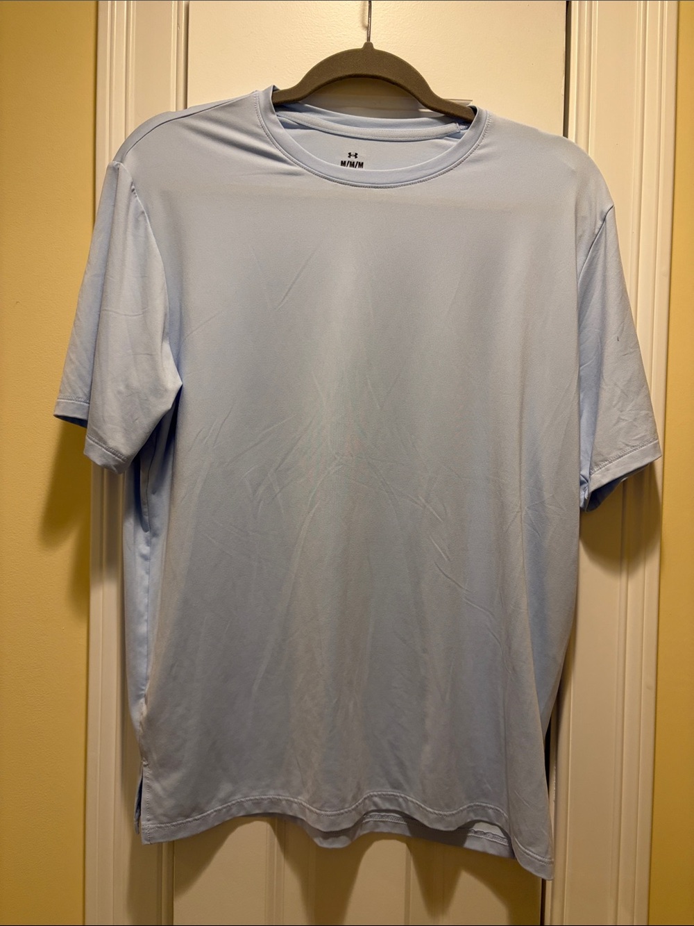 Under Armour Men’s Pale Blue Athletic Short Sleeve Tee